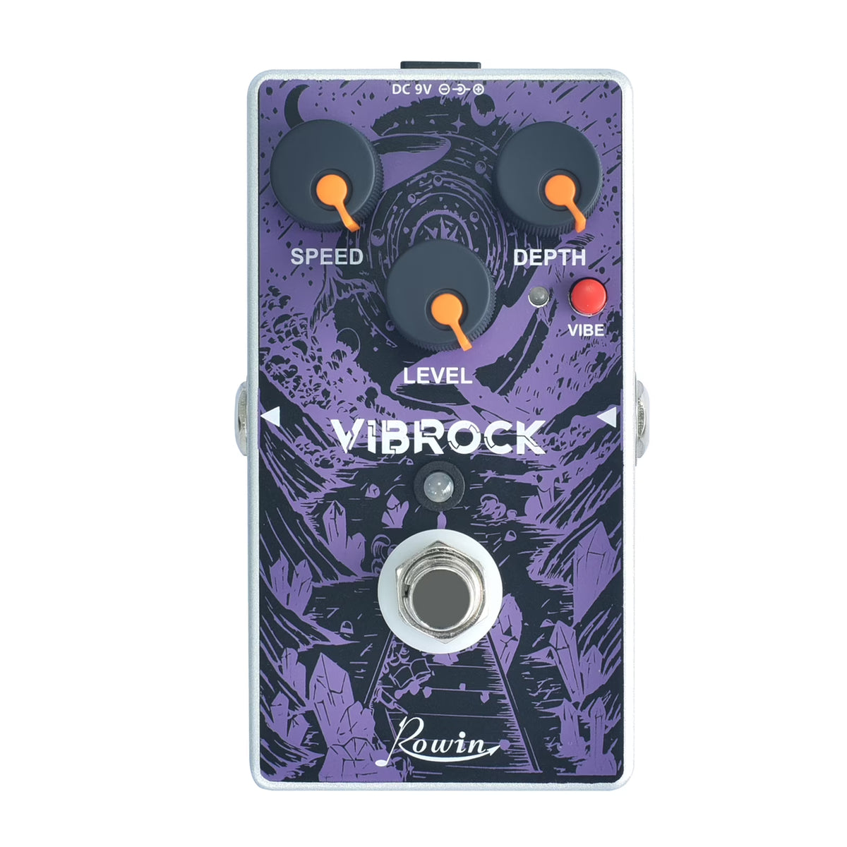 Chorus Guitar Effect Pedal with Speed Depth Control Knobs True Bypass Metal Shell J580735