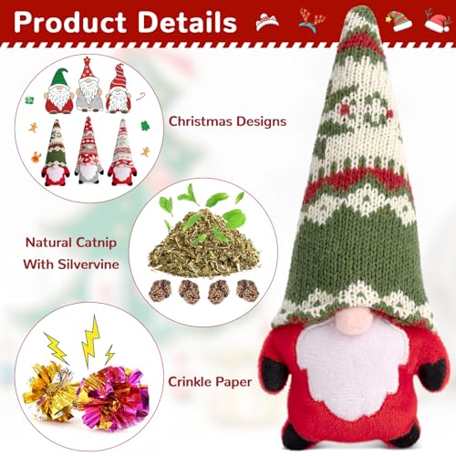 Christmas Catnip Cat Toys U3911