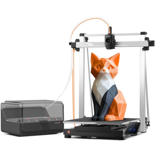 3D Printer with Multi Color Printing, 420x420x500mm Build Volume, Auto Leveling D860799