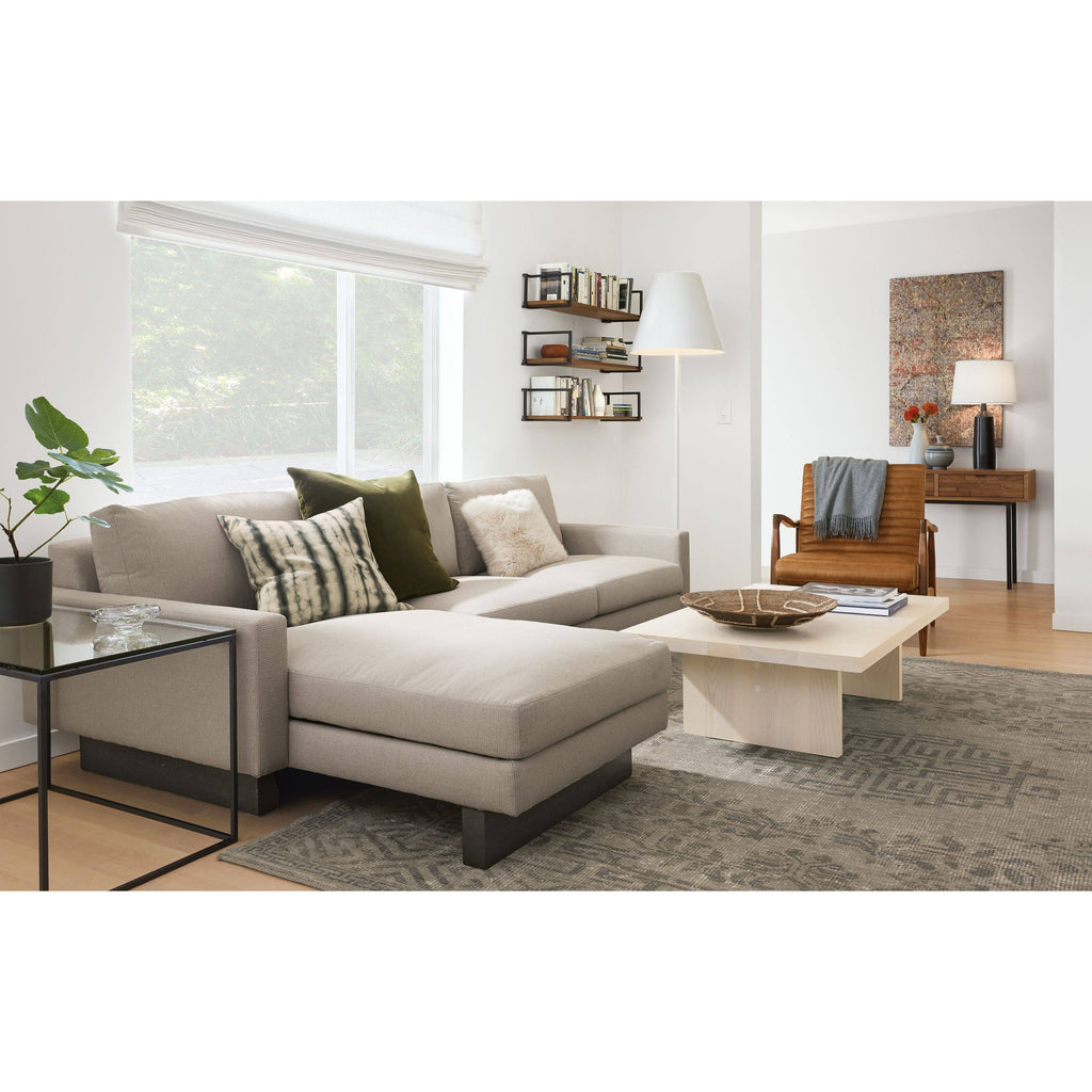 White Venatino Marble Top End Table E39400