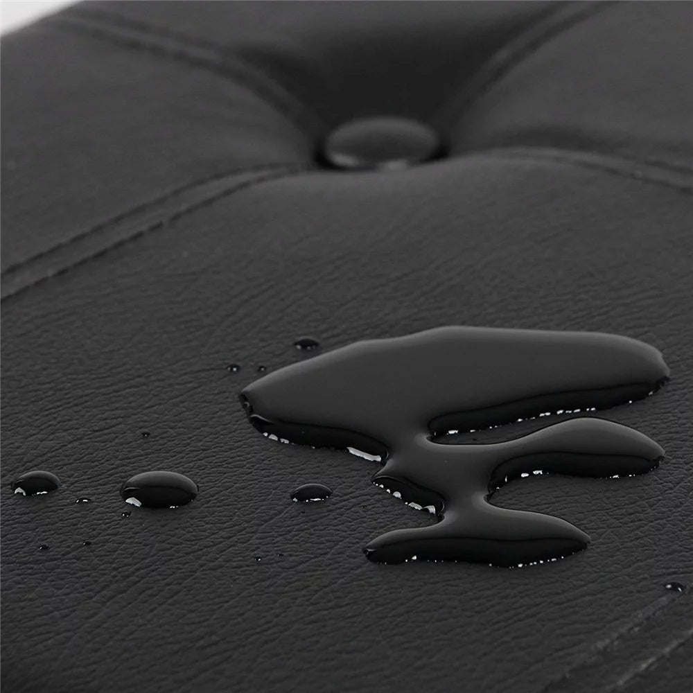 Faux Leather Storage Ottoman Bench W944025