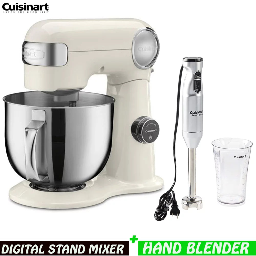 5.5-quart Digital Stand Mixer with Hand Blender G191