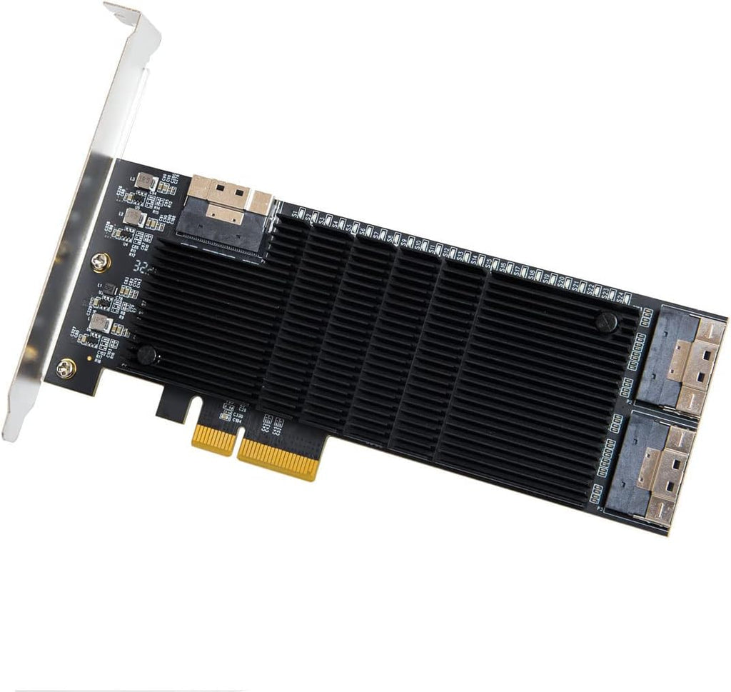 6 Port SATA III to PCIe 3.0 x1 Non-RAID Expansion Card J2374