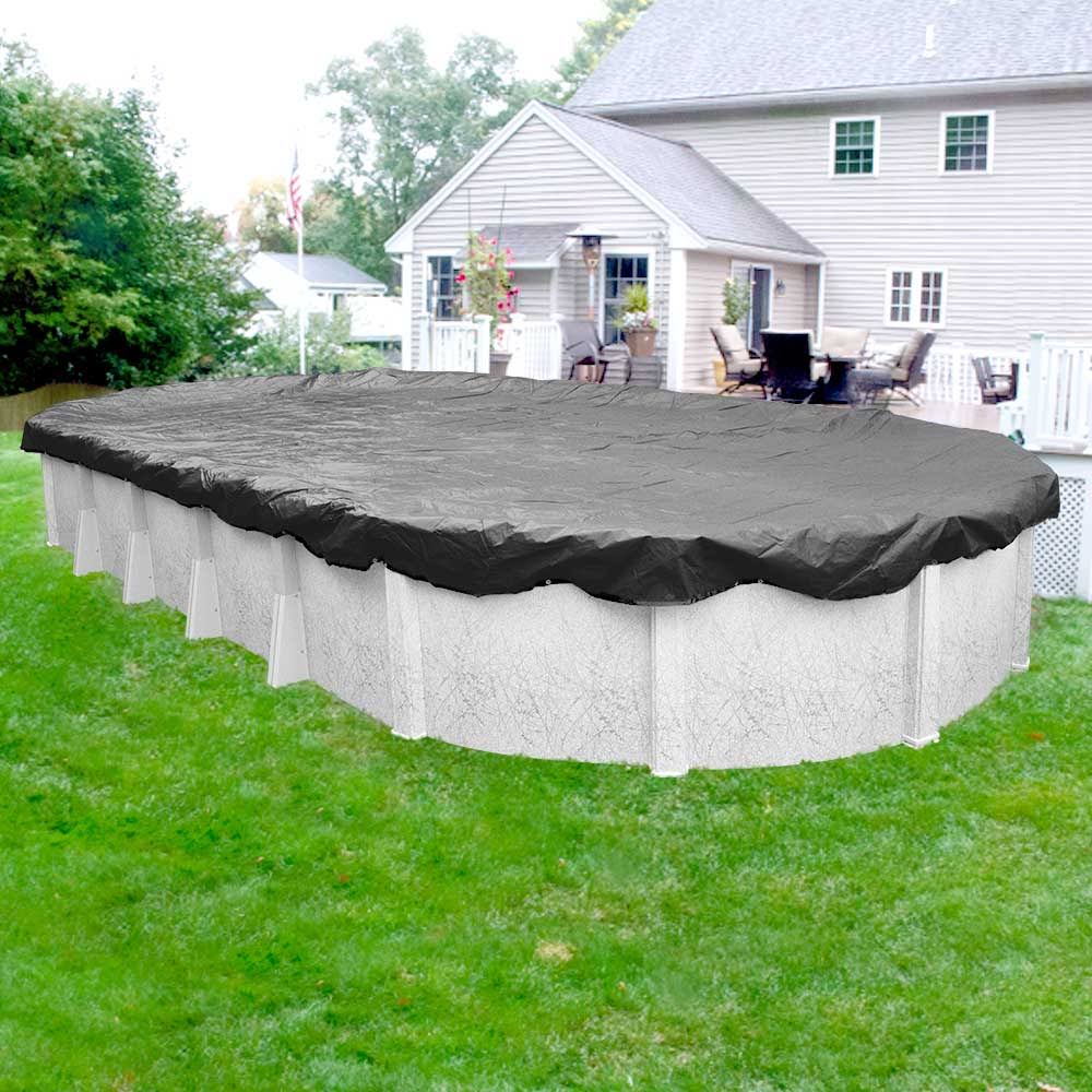 Oval Winter Pool Cover I36860