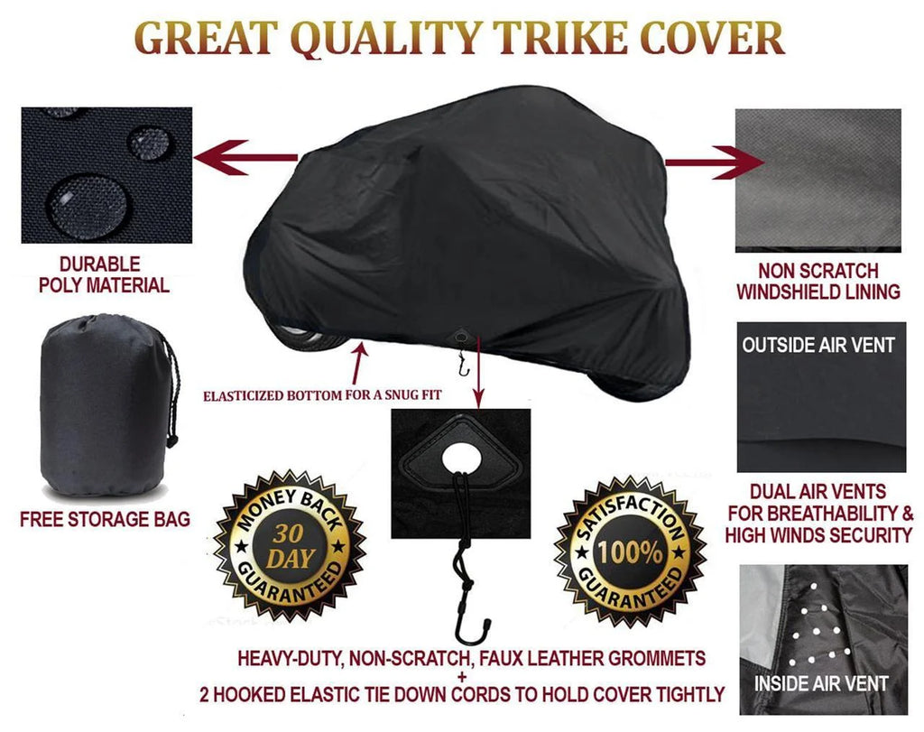 Trike Cover for Can-Am Roadster Spyder GS (SM5) 3-Wheeler D24225