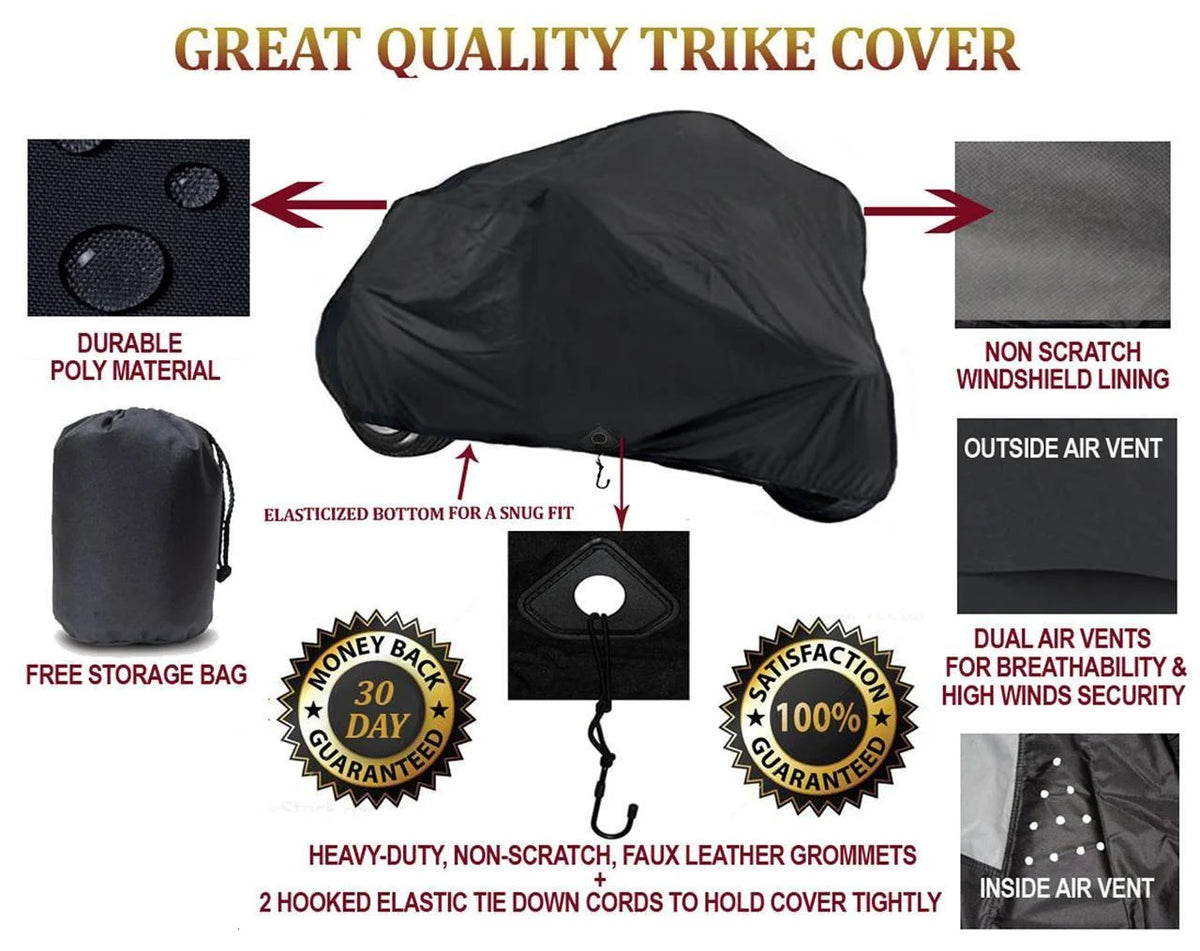 Trike Cover for Can-Am Roadster Spyder GS (SM5) 3-Wheeler D24225