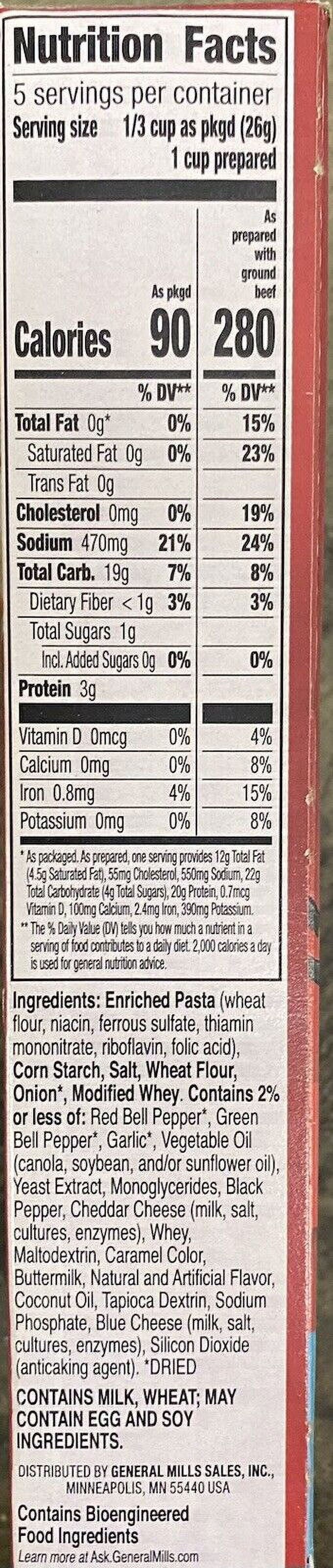 Hamburger Helper Philly Cheesesteak Mix 4.8 oz 2 Pack O256