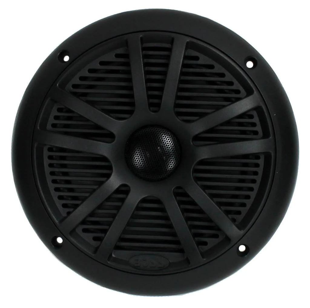 6.5 360W Dual Cone Black Marine Speakers, 4pk Y6830