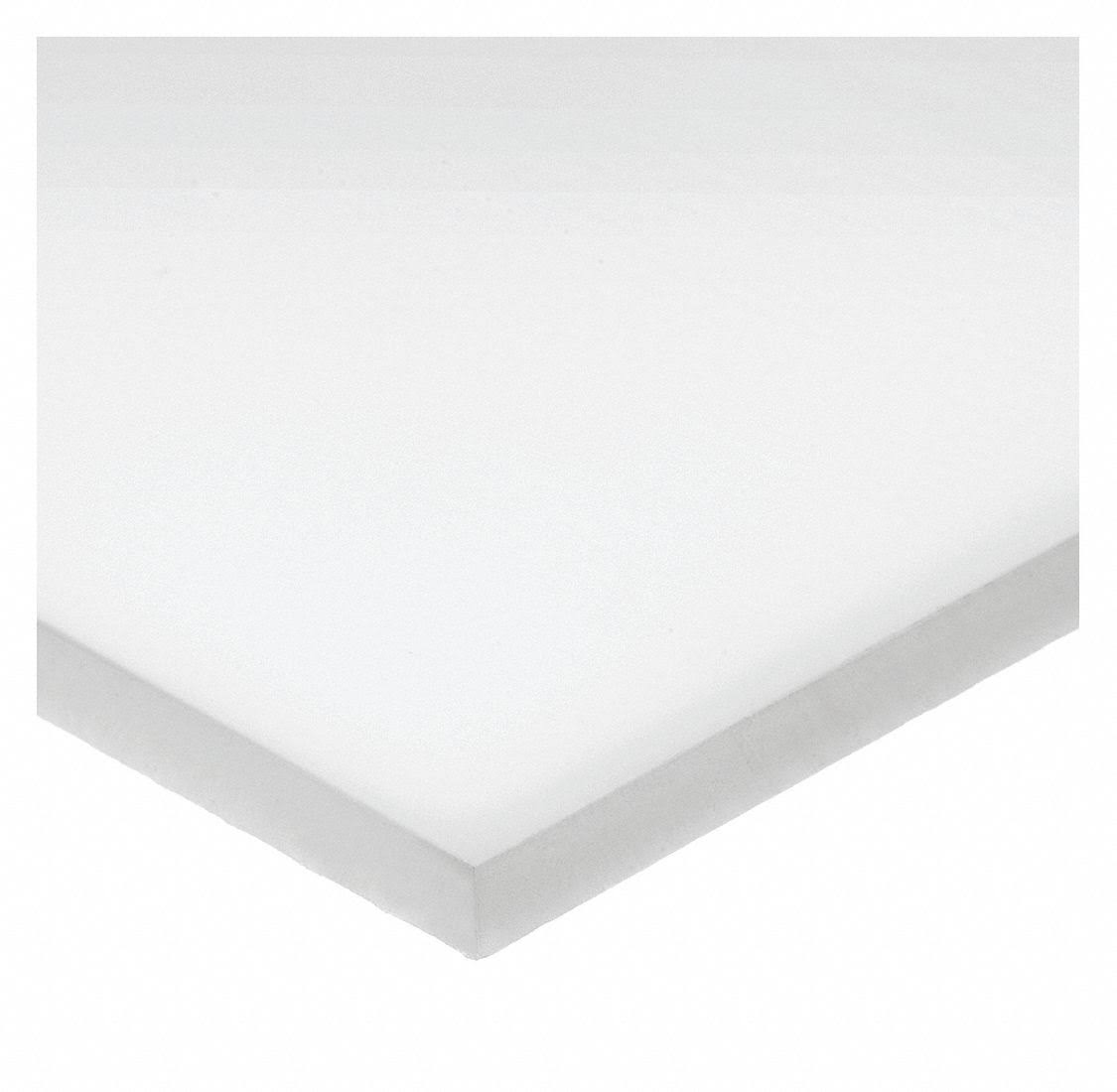 White UHMW Polyethylene Plastic Sheet J372