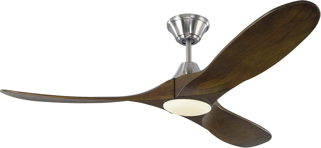 Matte Black 60 Ceiling Fan with LED Light and Remote Control X1343