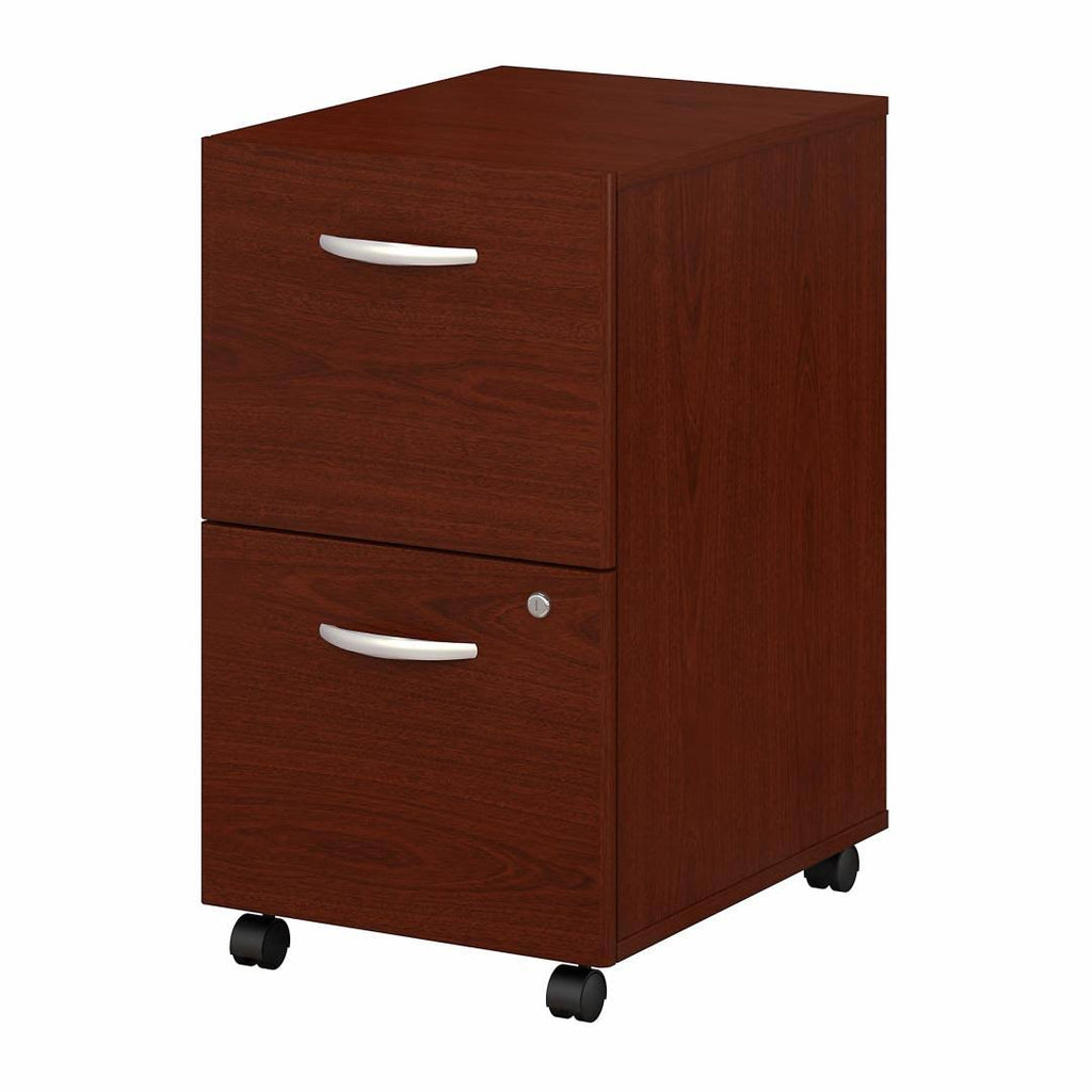 Natural Cherry 2-Drawer Mobile Filing Cabinet G23550