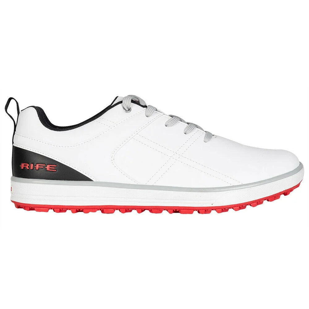 White Relaxed Comfort Fit Waterproof Golf Shoes M27270