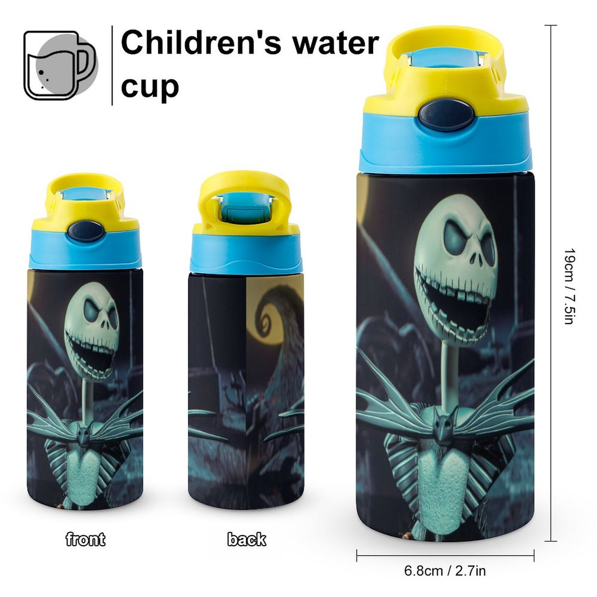 Insulated Stainless Steel Water Bottle with Straw P249
