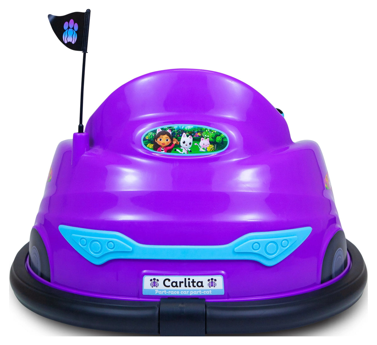 6 Volts Battery Powered Bumper Car with LED Lights and Charger A36444