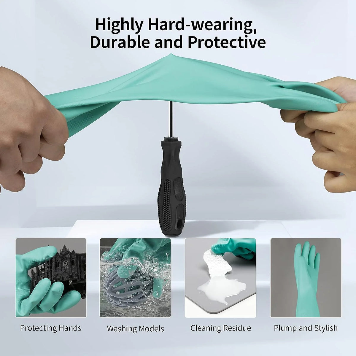 3D Printer Tool Kits with Silicone Pad, Resin Filter, Water Bottle, Cloth, Gloves, Nipper A3759