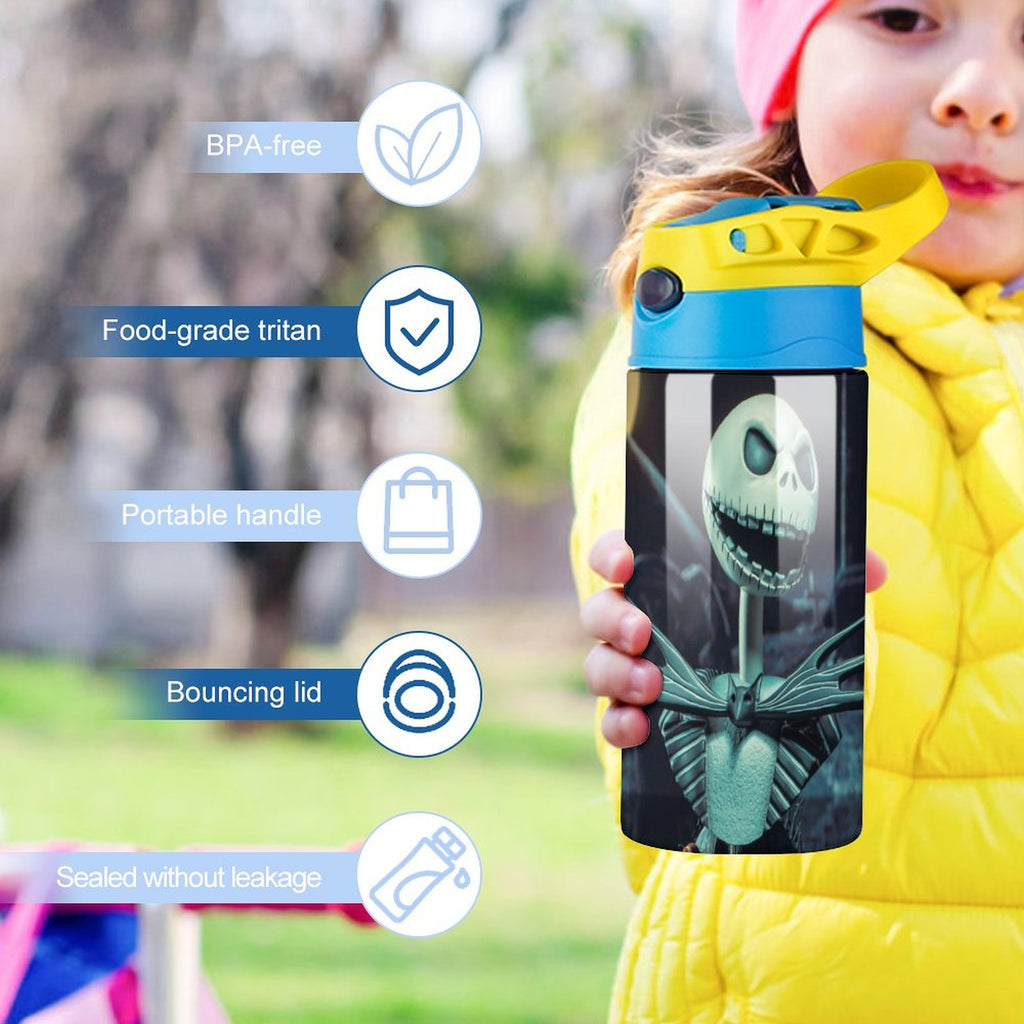 Insulated Stainless Steel Water Bottle with Straw P249