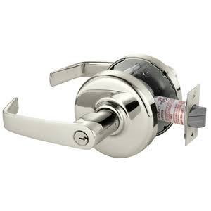 Cylindrical Lock Bright Nickel Plated Clear Coated H46346