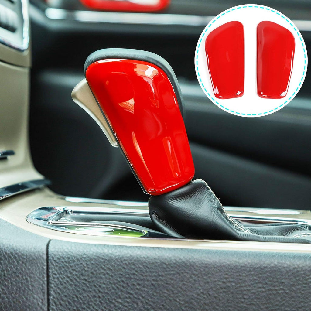 Carbon Fiber Gear Shift Knob Cover Pack of 2 A674