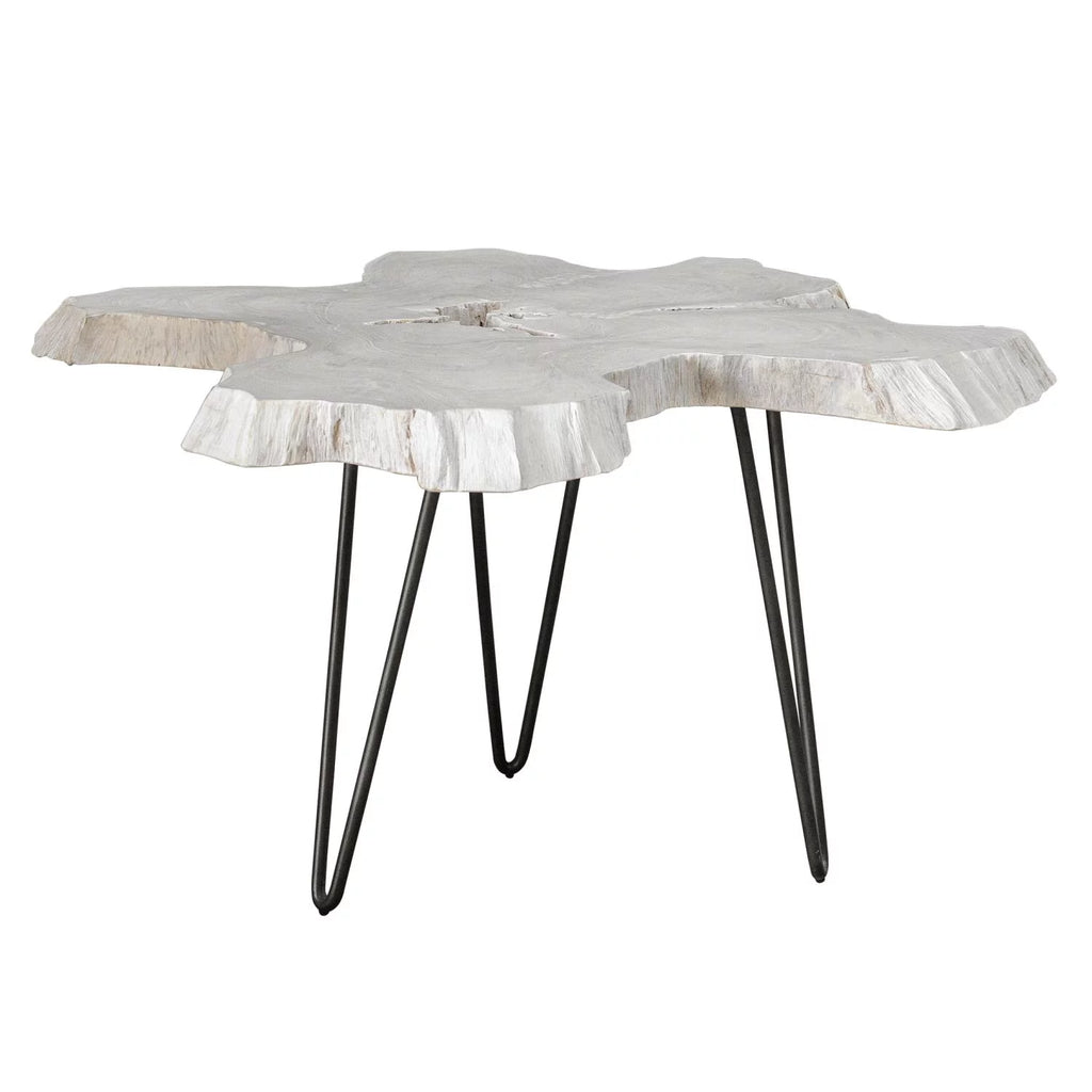 Bleached Teak Coffee Table B936