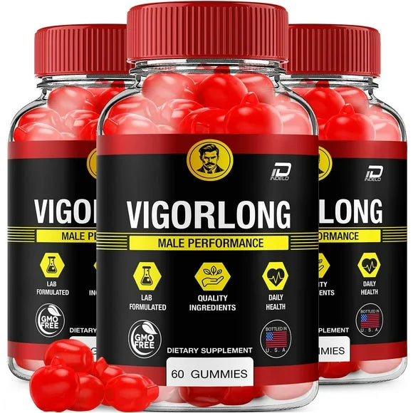 All-Natural Male Gummies 3 Pack 180 Gummies J6436