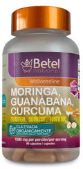 Organic Moringa Guanabana and Curcuma 90 Capsules U623107