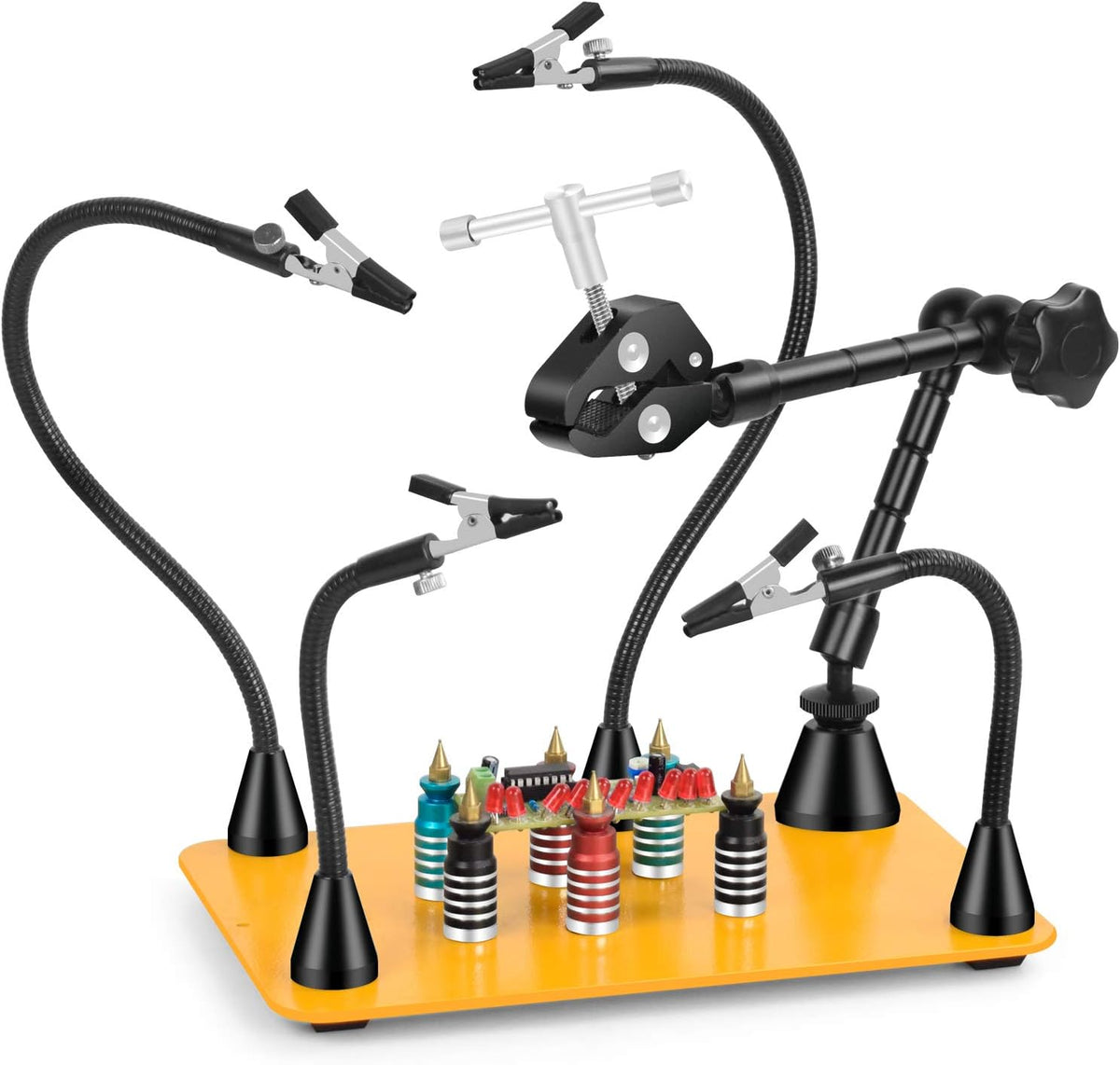 Soldering Station with Six Flexible Helping Hand Arms C4628