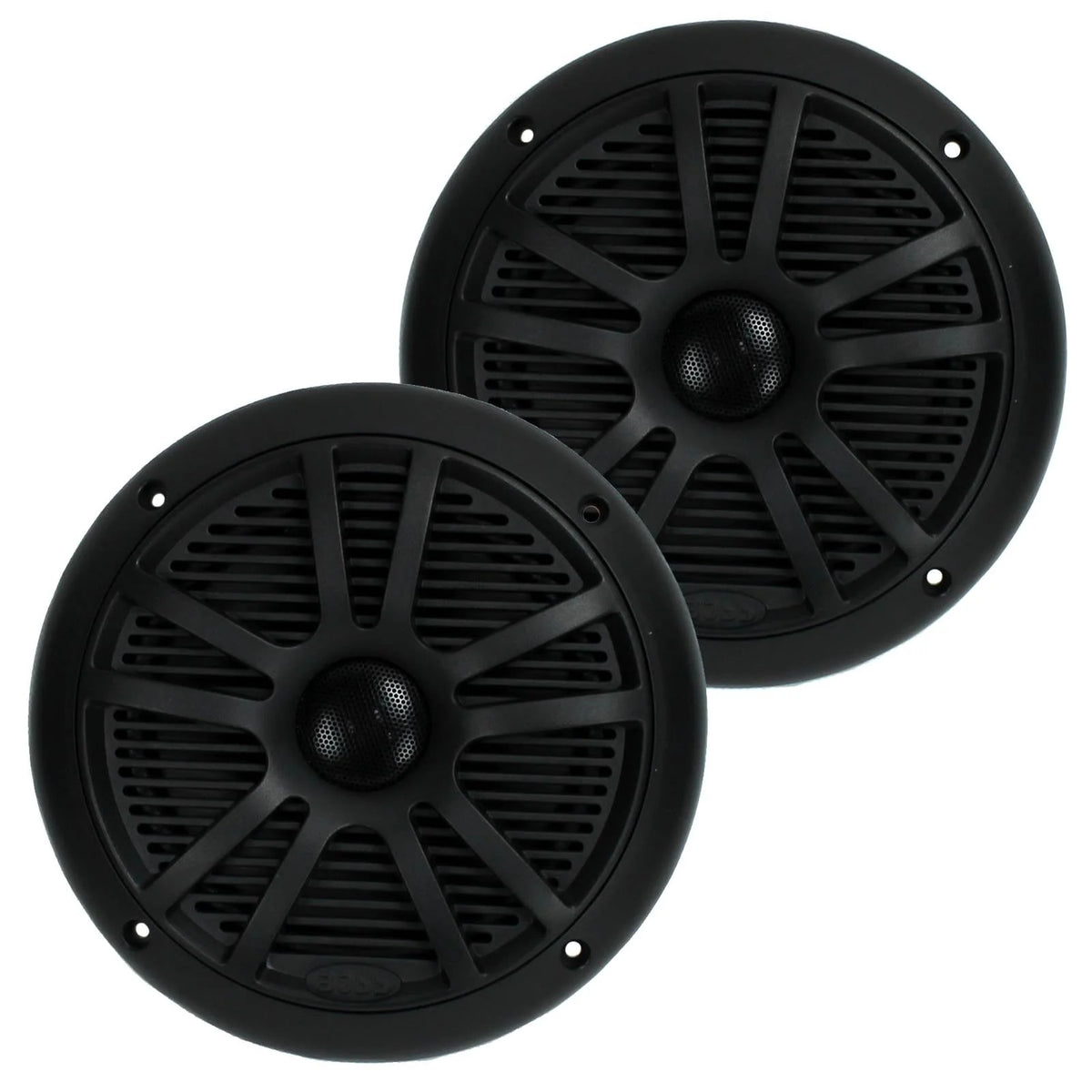 6.5 360W Dual Cone Black Marine Speakers, 4pk Y6830