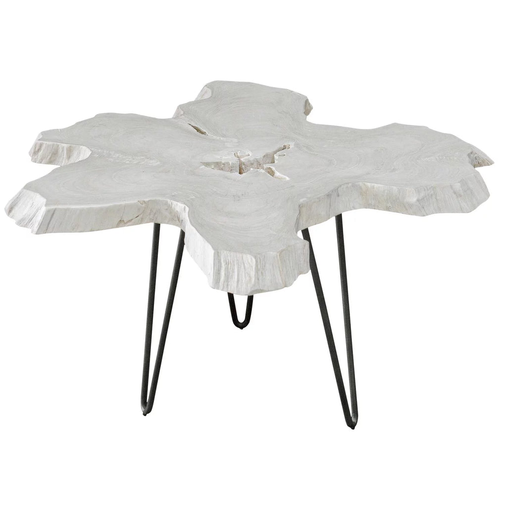 Bleached Teak Coffee Table B936