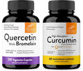 Quercetin with Bromelain 1000mg Bioflavonoids Curcumin C3 Complex Supplement T959