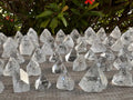 16 oz Apophyllite Tips Point Pyramid Raw Crystals and Stones B63333