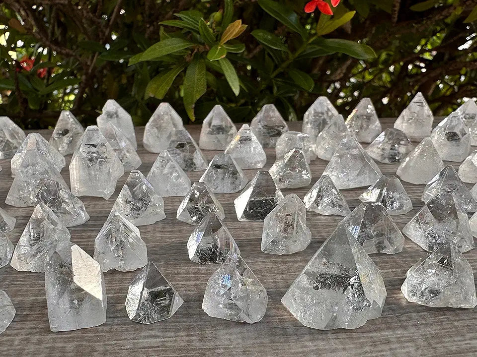 16 oz Apophyllite Tips Point Pyramid Raw Crystals and Stones B63333